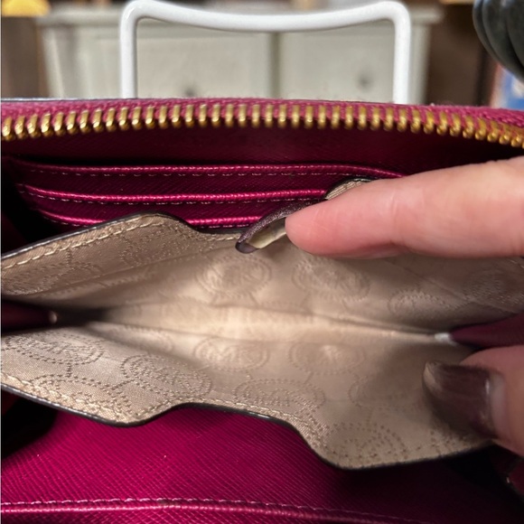 Michael Kors Pink and Gold Key Card Holder - Picture 10 of 13